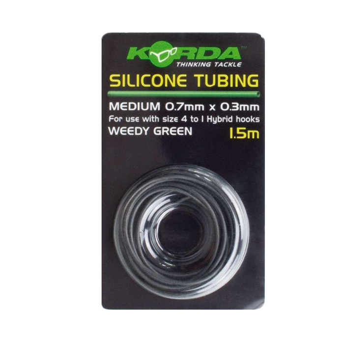 Силіконова трубка Korda Silicone Tube 0.7 мм Green