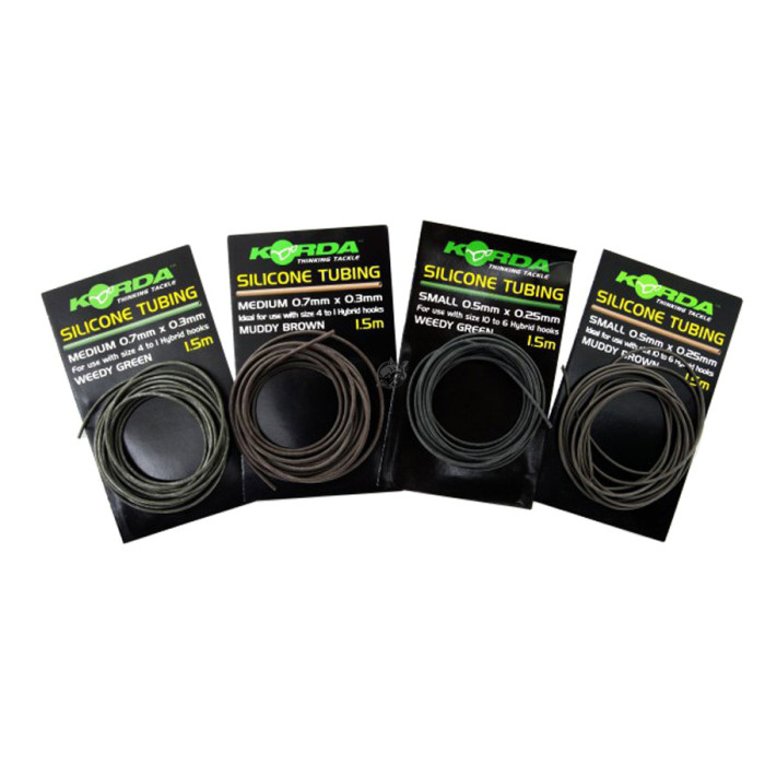Силіконова трубка Korda Silicone Tube 0.7 мм Green