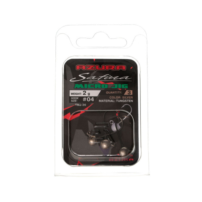 Джиг-голівка Azura Safina Tungsten Micro Jig 2г #04