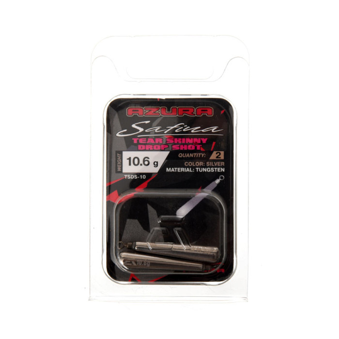 Грузило Azura Safina Tungsten Tear Skinny Drop Shot 10.6г