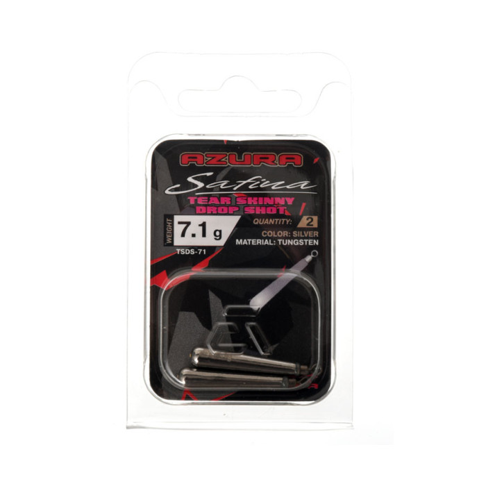 Грузило Azura Safina Tungsten Tear Skinny Drop Shot 7.1г