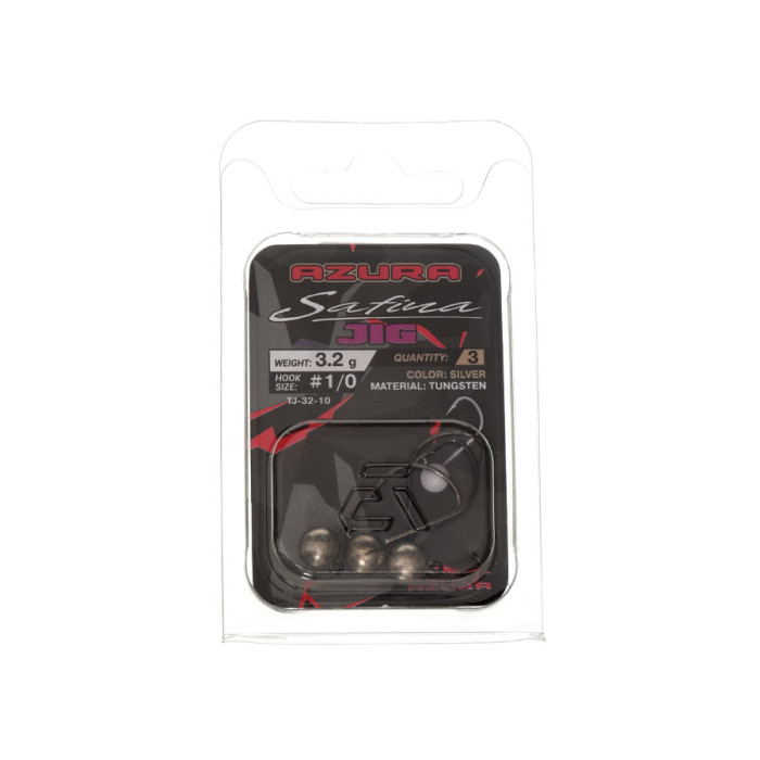 Джиг-голівка Azura Safina Tungsten Jig 3.2г #1/0