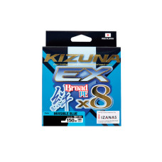 Шнур Owner Kizuna EX X8 Broad PE Invisible Blue 150м 0.17мм