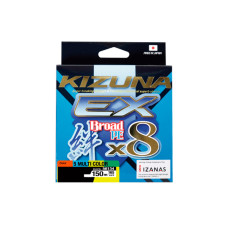 Шнур Owner Kizuna EX X8 Broad PE Multi Color 150м 0.10мм