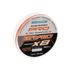 Шнур Flagman Sherman Pro NG Braid X8 Fluo Orange 150м 0.16мм