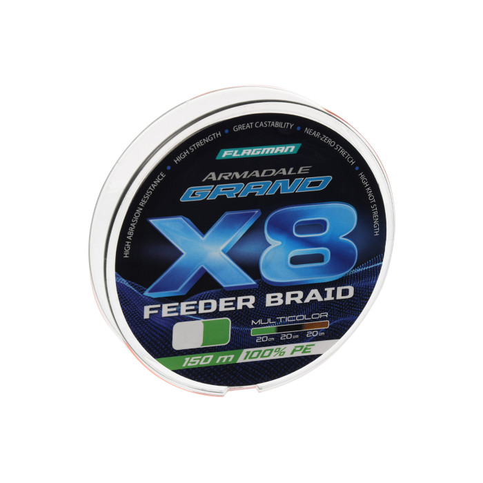 Шнур Flagman Armadale Grand Braid X8 Multicolor 150м 0.18мм