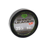 Шок-лідер Carp Pro Diamond Shock Leader Х8 Camo 50м 35lb