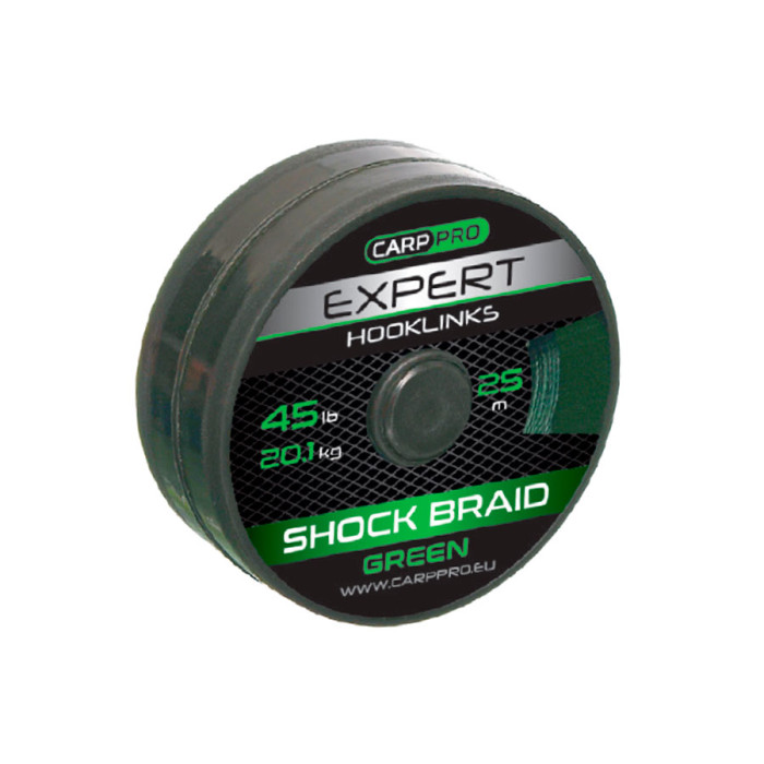 Шок-лідер Carp Pro Shock Braid 45 lb 25 м