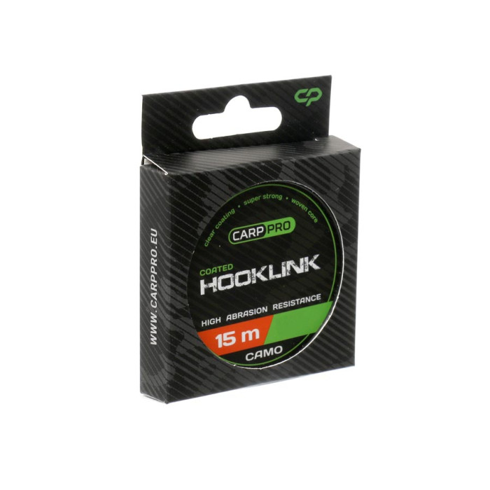 Поводковий матеріал Carp Pro Soft Coated Hooklink Camo 15м 20lb