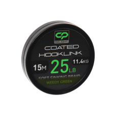 Повідцевий матеріал в оболонці Carp Pro Delight Soft Coated Hooklink Weedy Green 15м 25lb