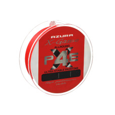 Шнур Azura X-Game PE X4 150м Fiery Red #1 0.165мм