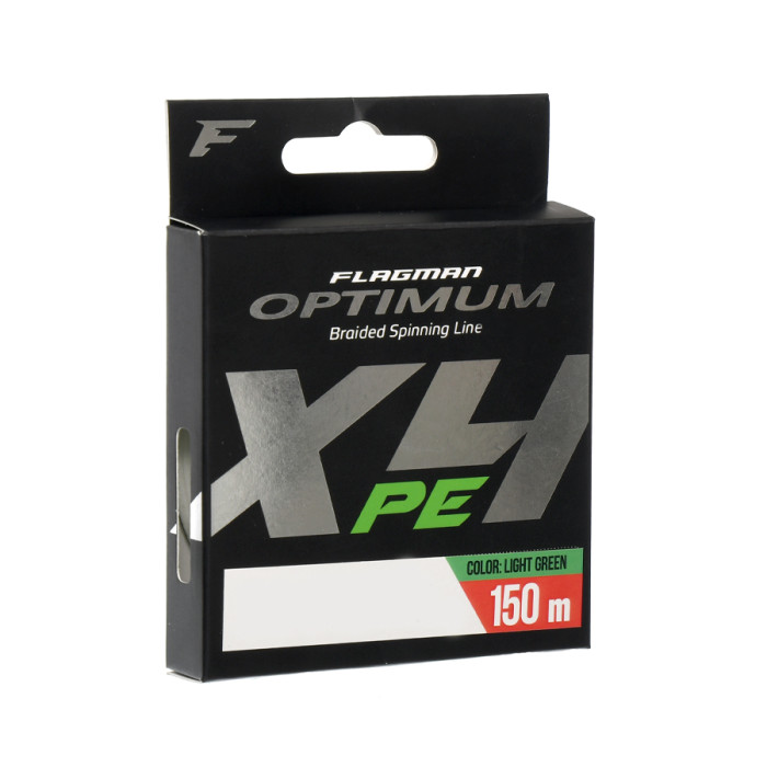 Шнур Flagman Optimum X4 Light Green 150м #0.3 0.094мм