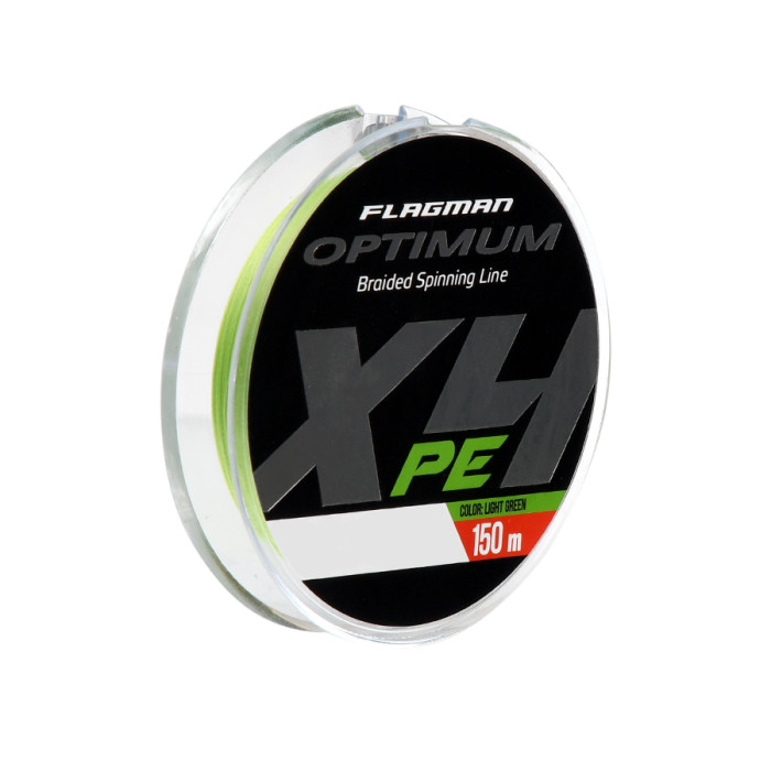 Шнур Flagman Optimum X4 Light Green 150м #0.7 0.138мм