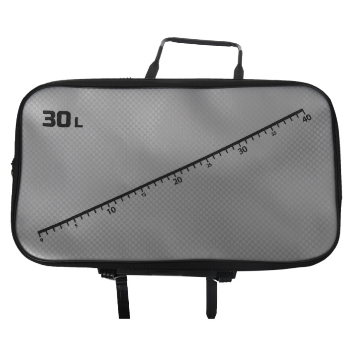 Сумка для рыбы с линейкой Flagman Gray EVA Bag 30л 44x26x22см
