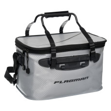 Сумка для рыбы с линейкой Flagman Gray EVA Bag 40л 48x28x23см