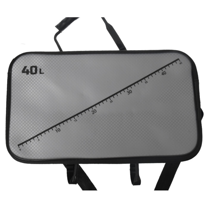 Сумка для рыбы с линейкой Flagman Gray EVA Bag 40л 48x28x23см