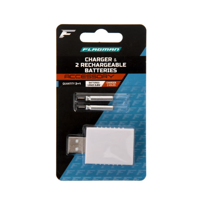 Электронный набор Flagman Charger+ 2 Rechargeable batteries LIR425