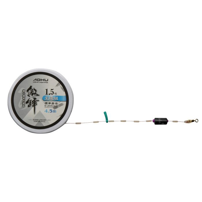Поплавцеве оснащення Herabuna Ready Rig 4.5м 0.205мм lead 3г