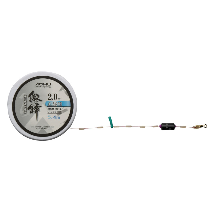 Поплавочная оснастка Herabuna Ready Rig 5.4м 0.235мм lead 4г