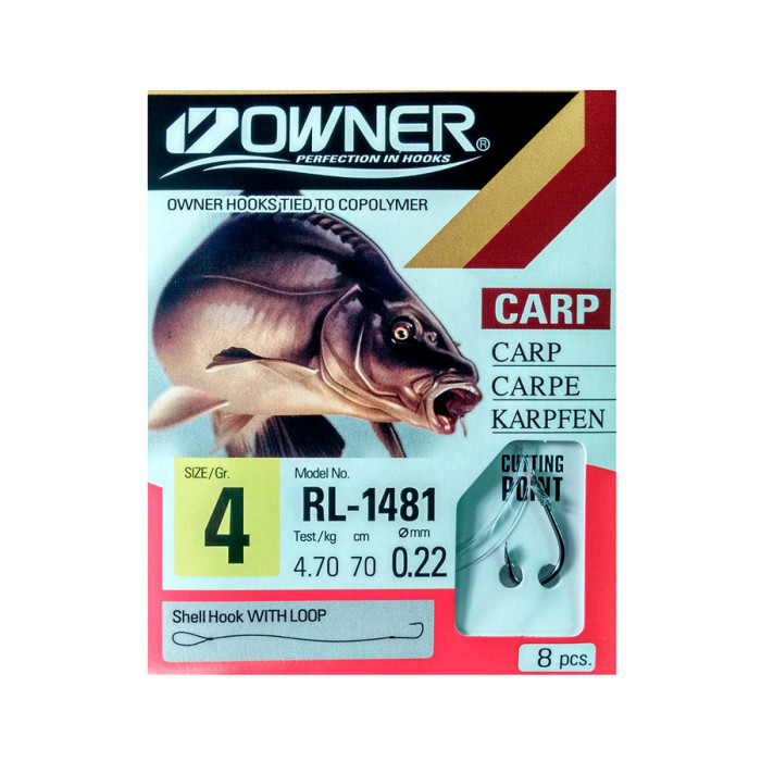 Гачки з повідцем Owner RL-1481 №4