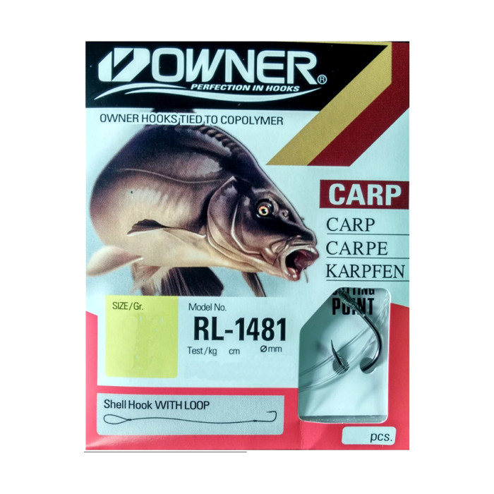 Гачки з повідцем Owner RL-1481 №5