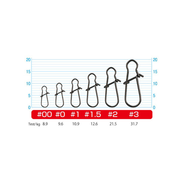 Застібка Owner Quick Snap 52818 BC №3 15шт. black chrome