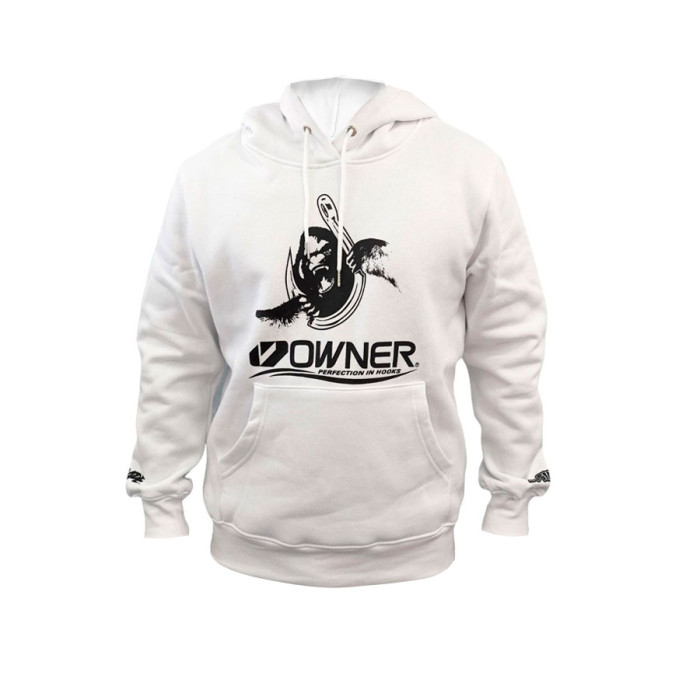 Худи Owner Be Strong Hoodies White XL