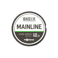 Леска Korda Basix Main Line 0.35мм 1000м 12lb Camo Green