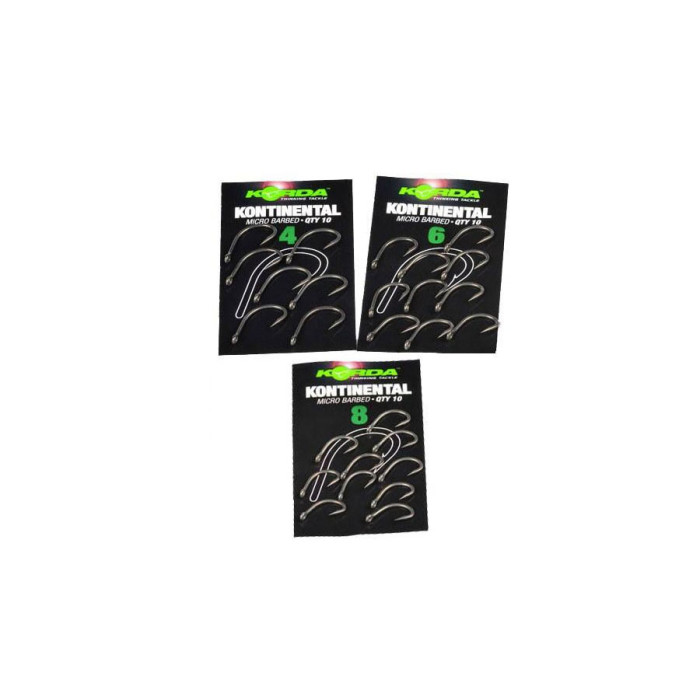 Крючки Korda Kontinental Hook №8