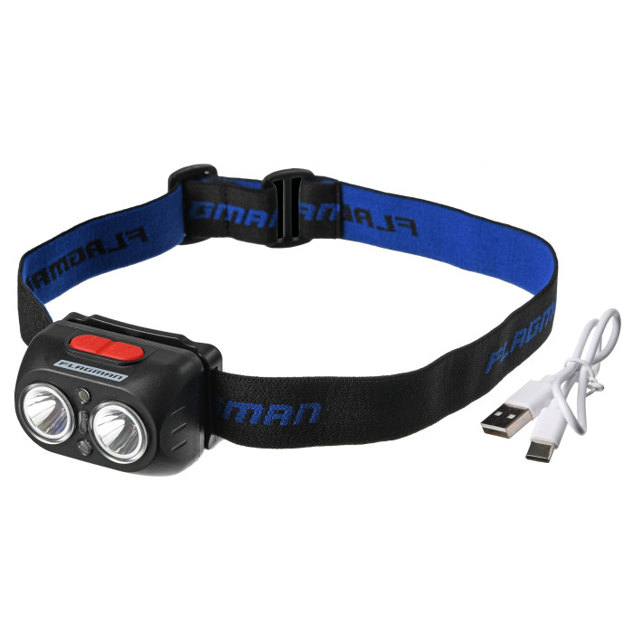 Налобный фонарь Flagman HeadLamp White+UV (Purple)