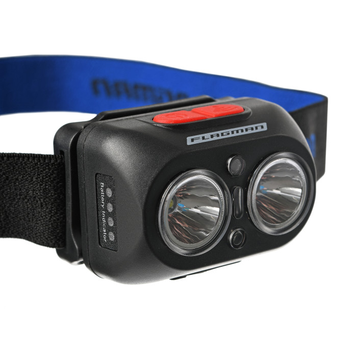 Налобный фонарь Flagman HeadLamp White+UV (Purple)